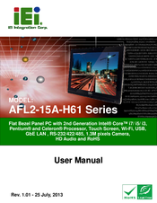 IEI Technology AFL2-15A-H61 series User Manual