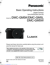 Panasonic Lumix DMC-GM5L Basic Operating Instructions Manual