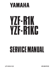 Yamaha YZF-R1K Service Manual