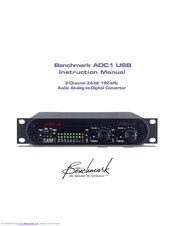 Benchmark ADC1 USB Instruction Manual