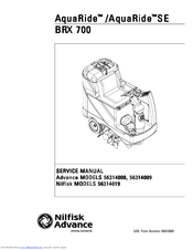 Nilfisk-Advance AquaRide BRX 700 Service Manual