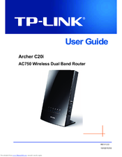 Tp Link Archer C20i AC750 User Manual