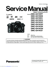 Panasonic Lumix DMC-GH1KGC Service Manual