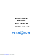 Teknofun 811204 Manual