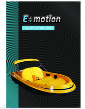 E-Motion electric pleasure boat Owner's Instruction Manual