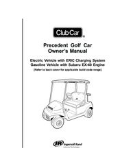 Club Car Precedent Owner's Manual