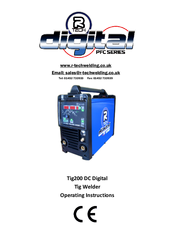 Rtech Tig200 Operating Instructions Manual