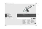 Bosch GWS Professional 850 CE Manuals 