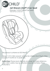 My Child Jet Stream User Manual