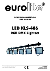 EuroLite LED KLS-406 User Manual