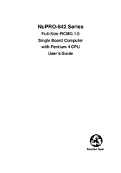 Adlink Technology NuPRO-842 Series User Manual