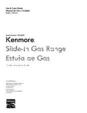 Kenmore 790.3260 Series Use & Care Manual