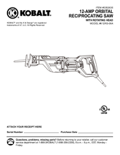 Kobalt K12RS-06A User Manual
