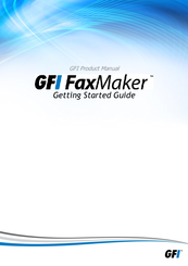 GFI FaxMaker Getting Started Manual