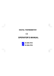 RS Components RS55 206-3750 Operator's Manual