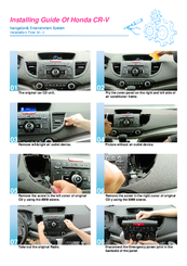 Honda CR-V Navigation System Installing Manual