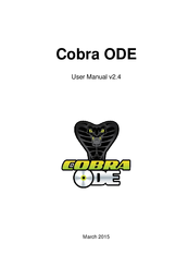 Cobra ODE User Manual