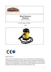 Mauc K-402B Original Manual