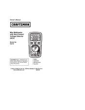 Craftsman 82315 Owner's Manual