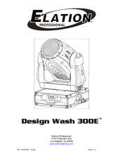 Elation Design Spot 300E Manual