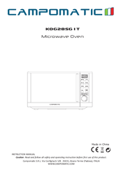 Campomatic KOG28SG1T Instruction Manual
