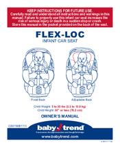 Baby Trend FLEX-LOC Owner's Manual