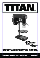 Titan SF16N-9 Safety And Operating Manual