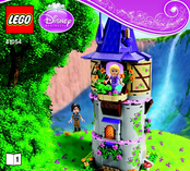 LEGO DISNEY PRINCESS 41054 Assembly Information