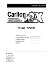 Carlton SP2000 Owner's Manual