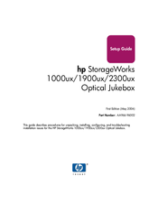 HP StorageWorks 1900ux Setup Manual