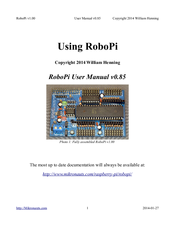 Raspberry Pi RoboPi User Manual