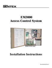 Sentex EM3000 Installation Instructions Manual
