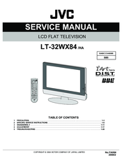 JVC LT-32WX84/HA Service Manual