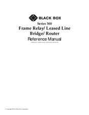 Black Box Series 500 Reference Manual