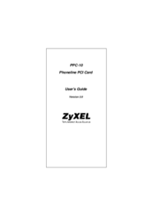 Zyxel Communications PPC-10 User Manual
