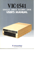 Commodore VIC-1541 User Manual