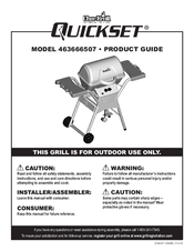 Char-Broil Quickset 463666507 User Manual
