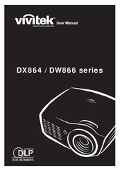 Vivitek DX864 series User Manual