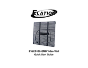 Elation EVLED1024SMD Video Wall Quick Start Manual