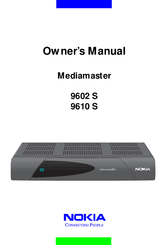 Nokia Mediamaster 9602 S Owner's Manual