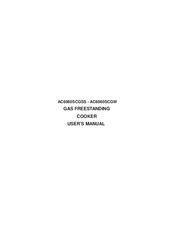Sovereign AC6060SCGSS User Manual