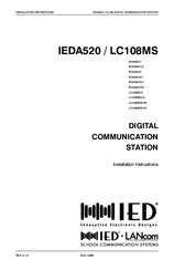 IED Globalcom IEDA520 Installation Instructions Manual