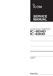 Icom IC-E80D Service Manual