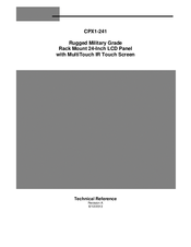Chassis Plans CPX1-241 Technical Reference Manual
