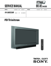 Sony Trinitron KV-28DC20B Service Manual