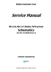Nokia RH-116 User Manual