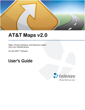 TeleNav AT&T Maps v2.0 User Manual