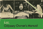ARP Odessey Owner's Manual