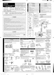 Hitachi RAC-60YHA2 Installation Manual