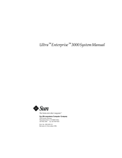 Sun Microsystems Ultra Enterprise 3000 System Manual